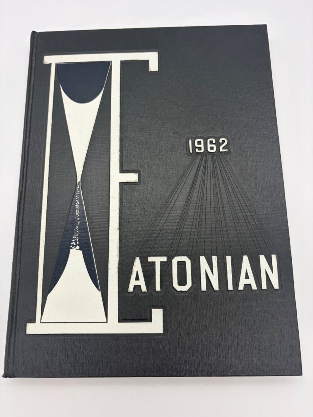 1962 Eaton Rapids High School Eatonian Yearbook Michigan Signed Hardcover Annual